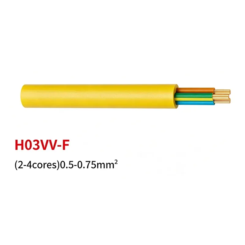 Kabel Fleksibel Terisolasi PVC Standar EU